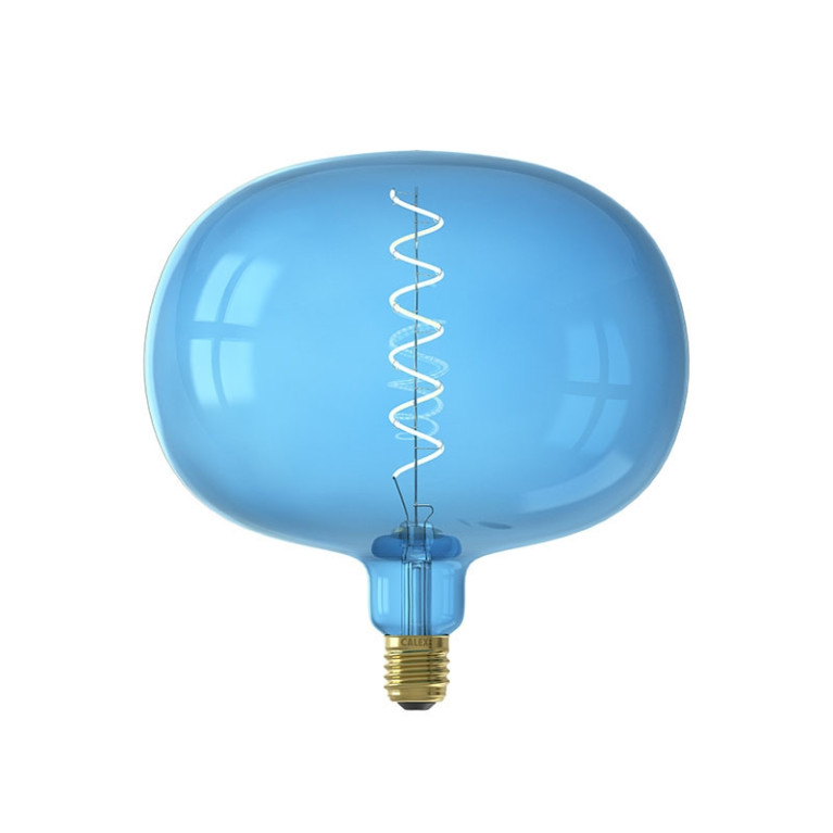 Calex Filament LED Lamp Boden XXL Saphire Blue Ø220 mm E27 4W
