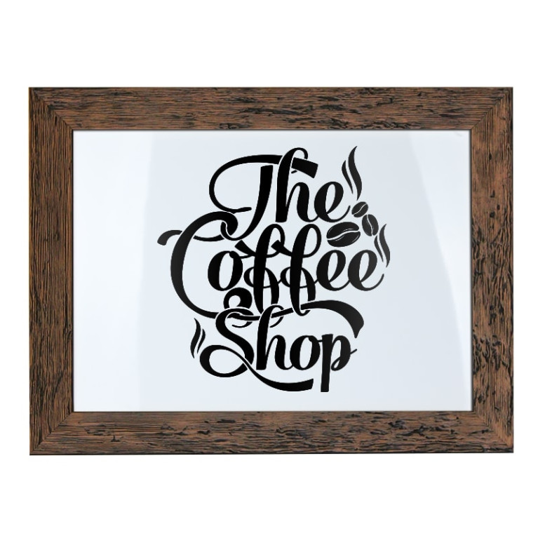 Whiteboard Vintage Bruin 60x80cm Sfeer