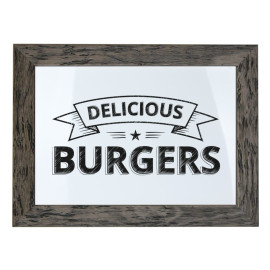 Whiteboard Vintage Grijs 60x80cm Sfeer