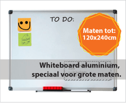 Whiteboard Aluminium